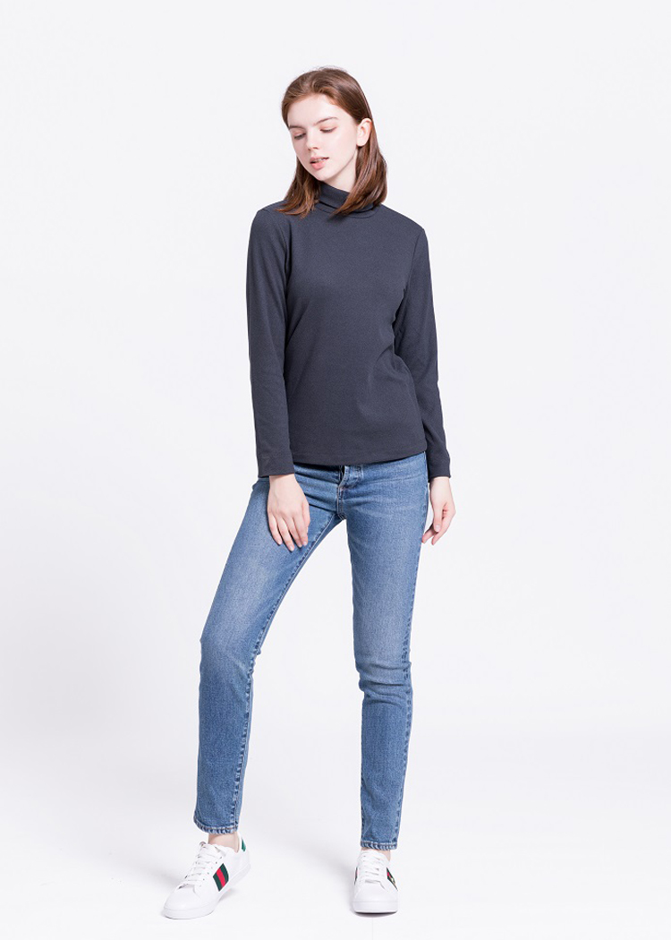 Women's Lightweight Turtleneck T-Shirts