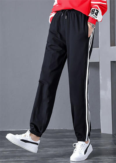 Harajuku Oversize Black Casual Exercise Pants
