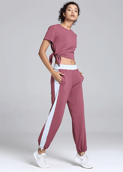 Casual Gym Yoga Pants Sports Suit Set